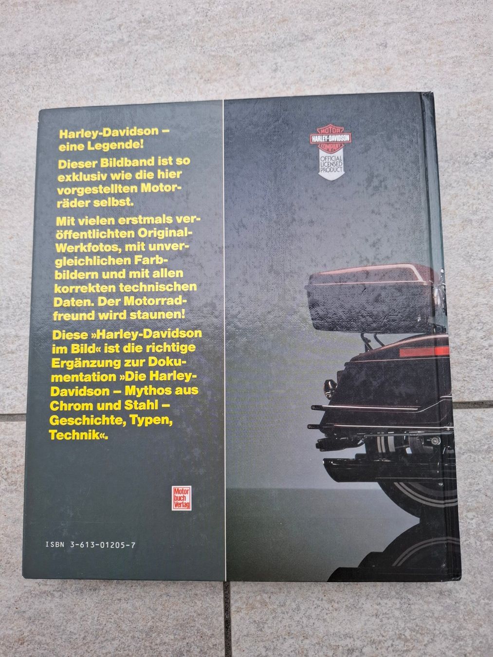 Libri: Harley Davidson, Buch Wolfgang Wiesner, Geschichte, Bilder – Usato da Eschlikon venduto da Timotwo 1