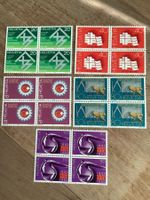 Serie 1982 Briefmarken postfrisch 4er Blöcke