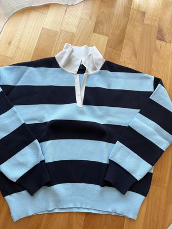 Zara Pullover gestreift blau, Gr. M - neuwertig 