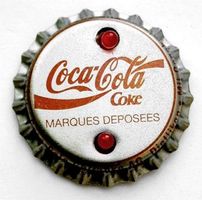 Coca-Cola blinkender Pin