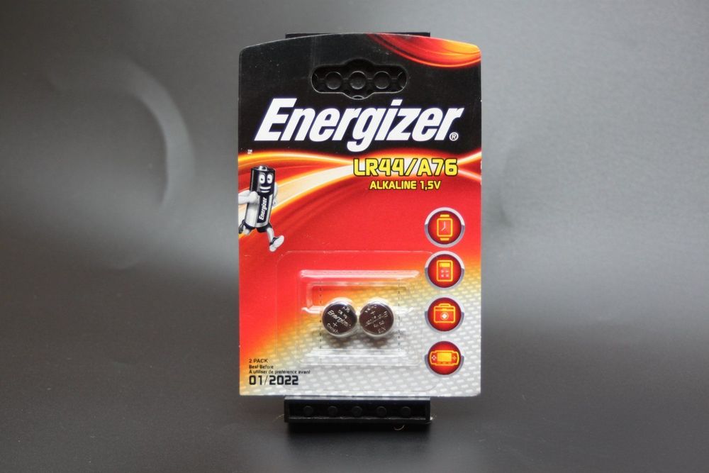 Energizer LR54/189 Alkali-Knopfzellen – 20 Stück In 10 Blistern (je 2 Stück), 1,5 V