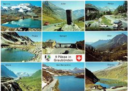 9 Pässe in Graubünden