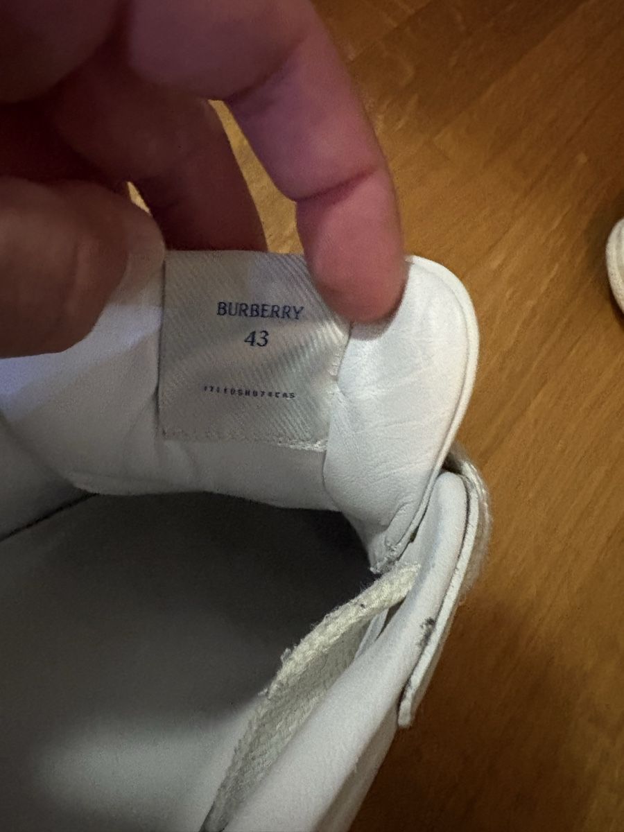 Burberry Scarpe da uomo: BURBERRY Sneaker, Grösse 43, neuwertig – Usato da Zürich venduto da Icantswim 2