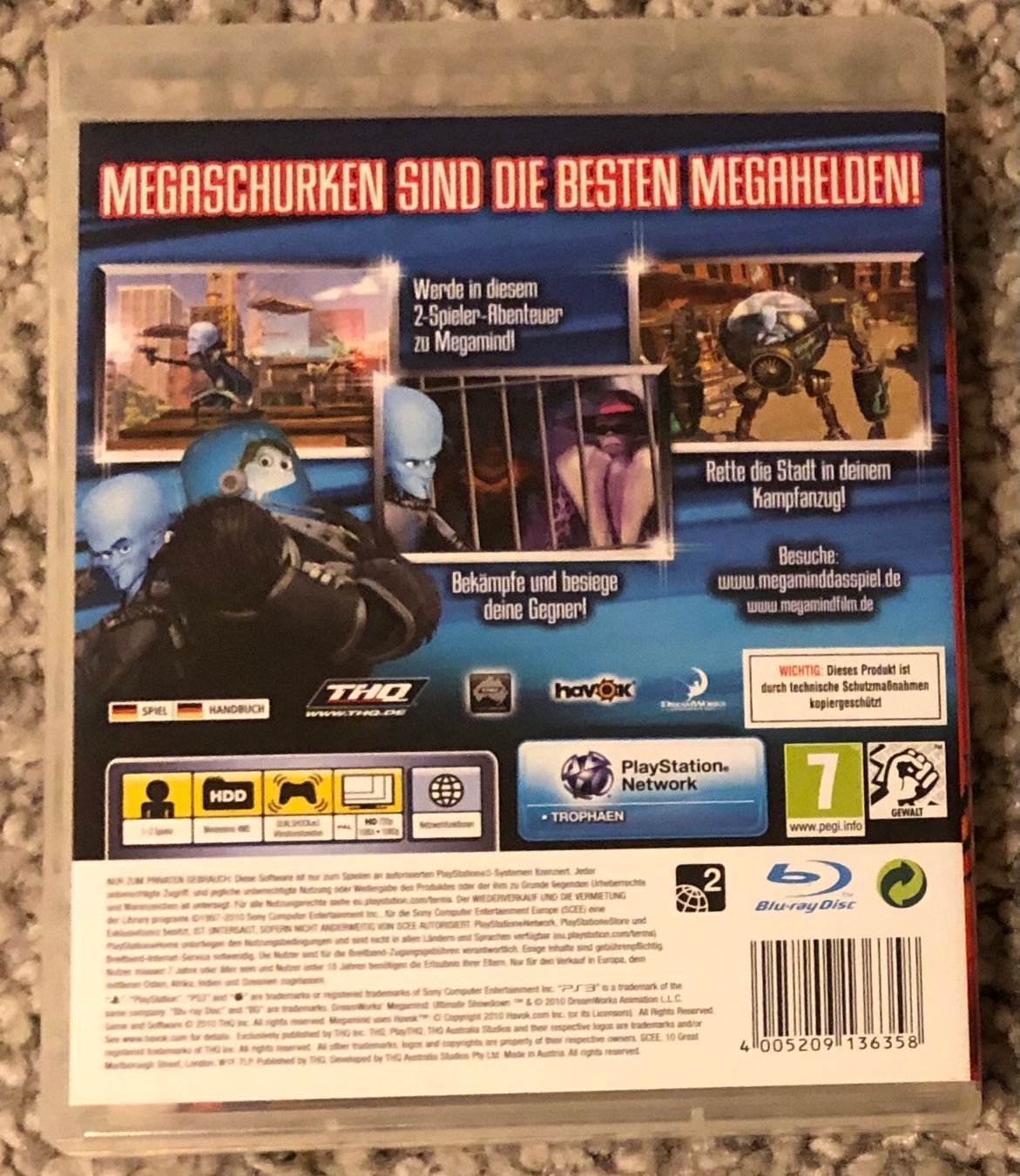 Giochi: Ps3 Megamind Kampf der Rivalen ab 12 J – Usato da horn venduto da amazona01 2