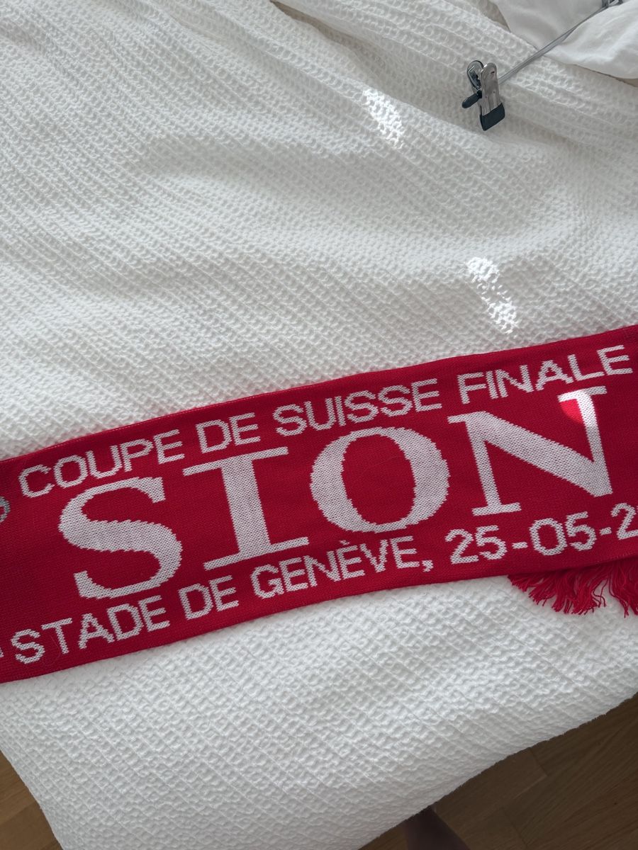 Foulard & Sciarpe: Écharpe de supporter FC Sion – Usato da Genève venduto da luc_5829 1