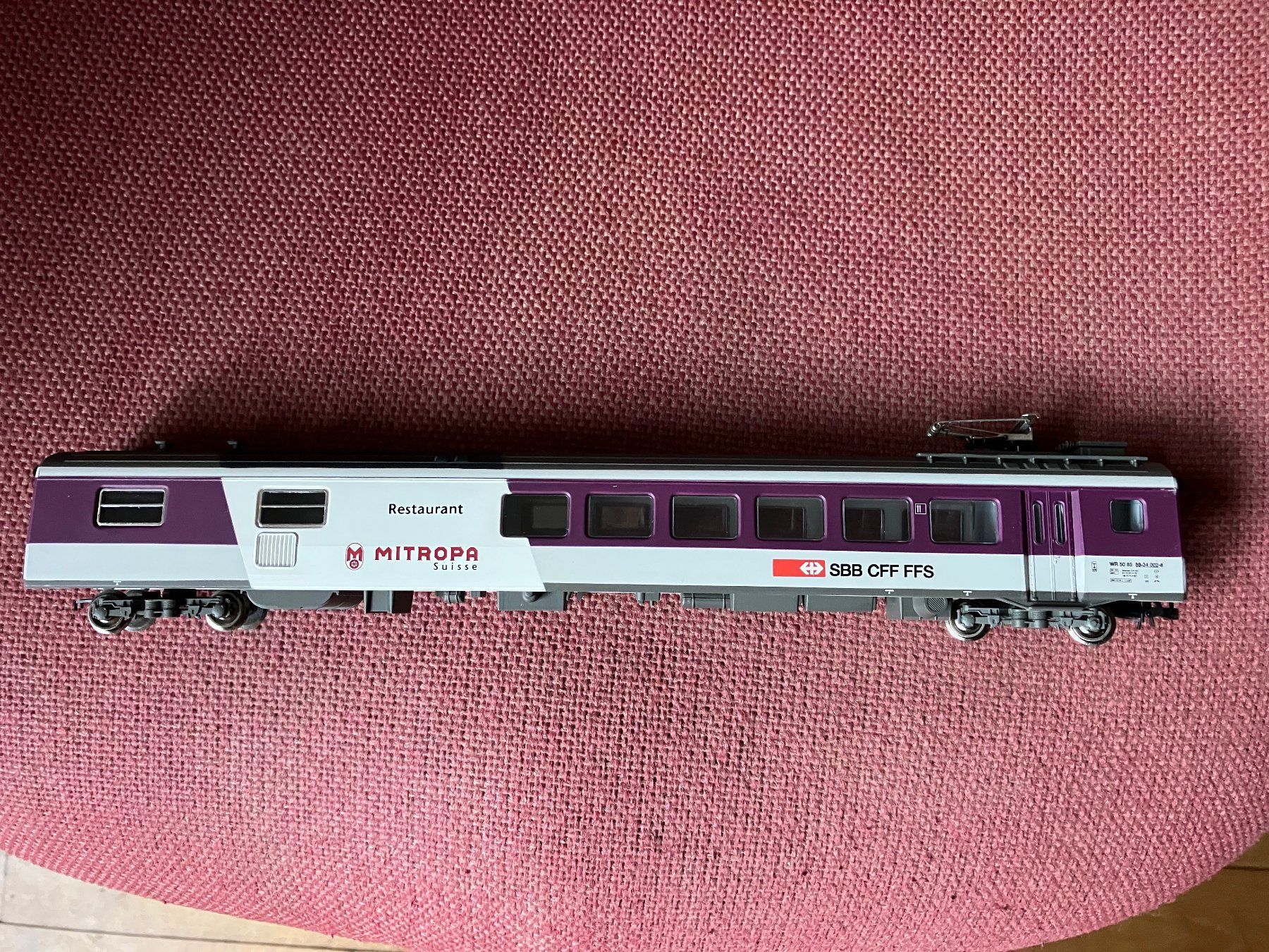 Liliput Modellini di ferrovie: EW III Speisewagen – Usato da Basel venduto da Strohwitwer 1