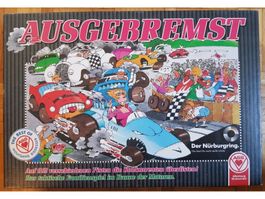 Brettspiel "Ausgebremst"