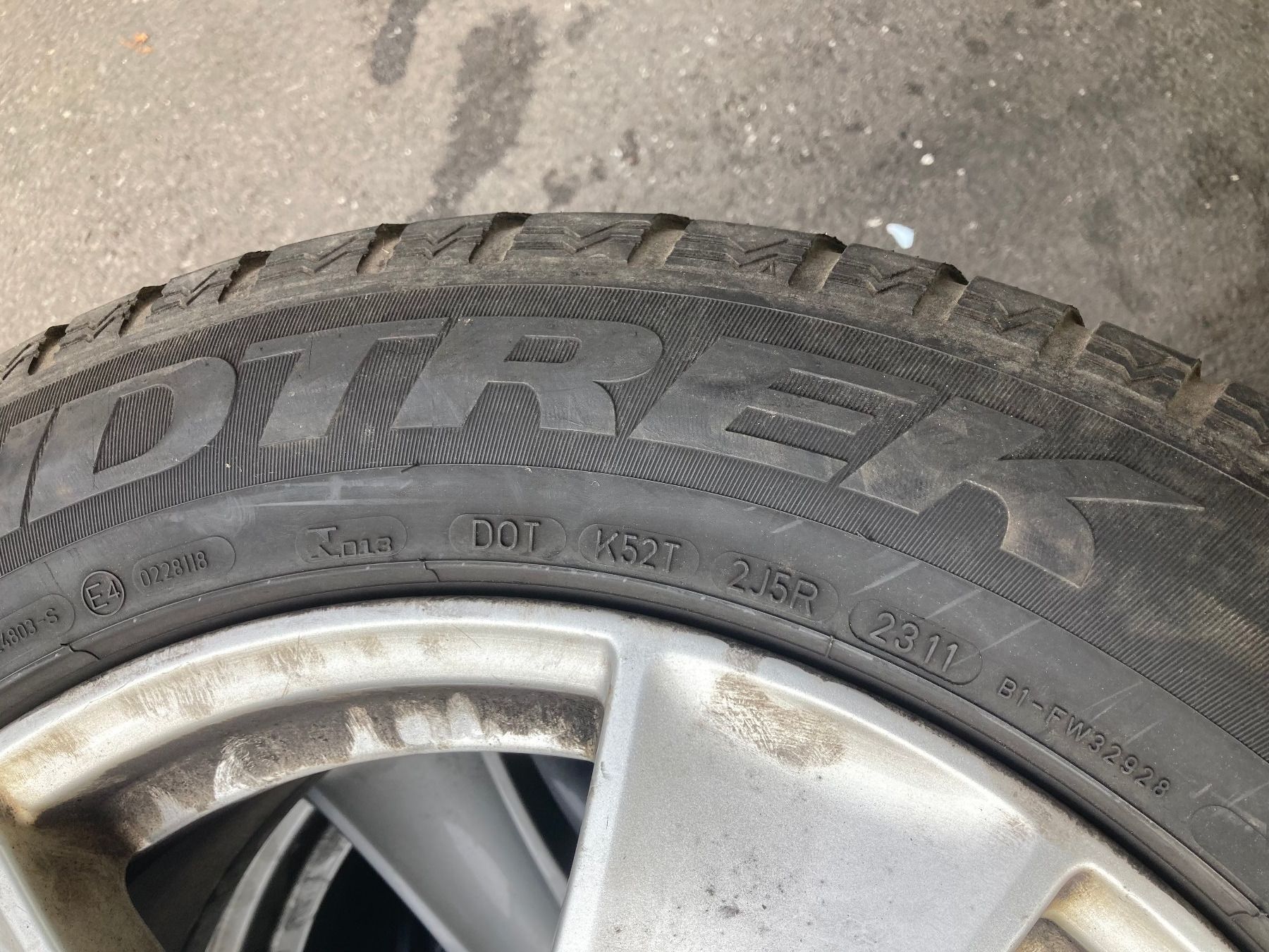 BMW Pneumatici & Ruote complete: BMW X5 Winterräder 255/55R18 E70 6770200 – Usato da Cham venduto da WB2223 5