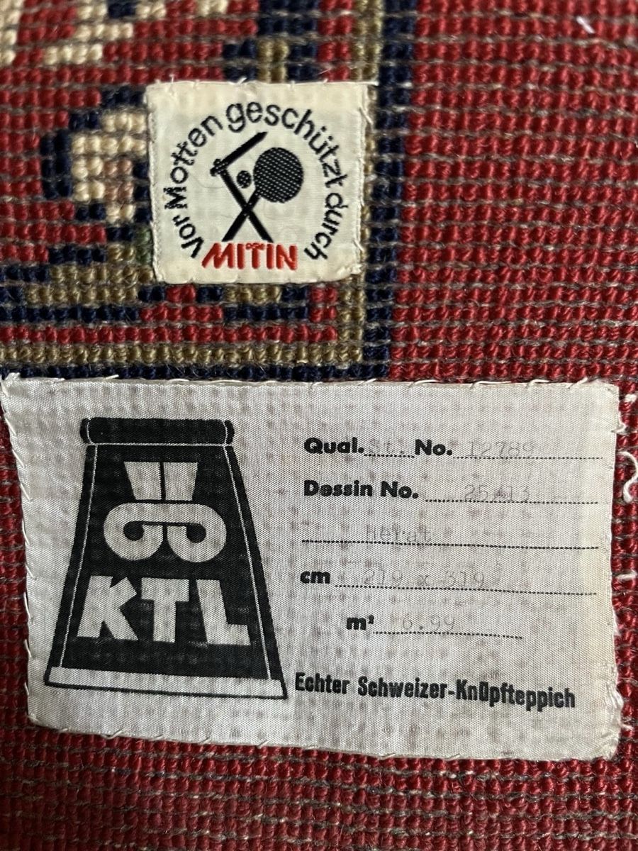 Tappeti: Lotzwiler Knüpfteppich – Usato da Bern venduto da Marboeg 4