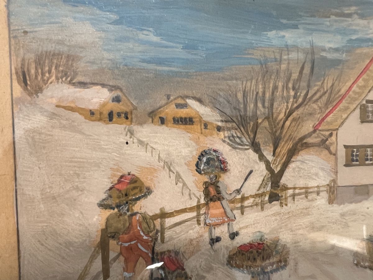 Dipinti: Silvesterchlausen Bauernmalerei – Usato da Gossau SG venduto da Keller-Antiques 3