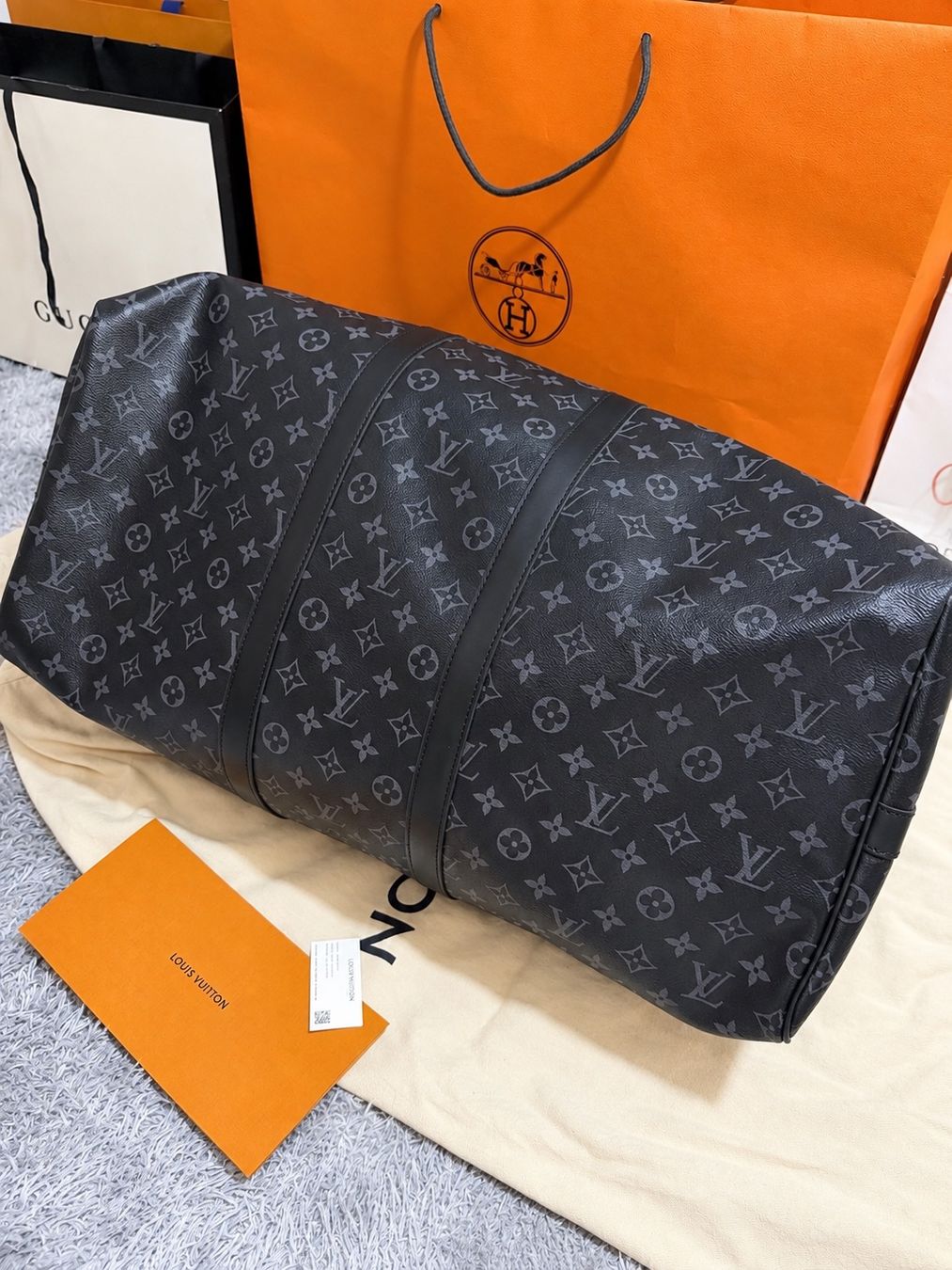 Louis Vuitton Borse: Louis Vuitton Keepall 55 – Usato da Epalinges venduto da Forex.master 3