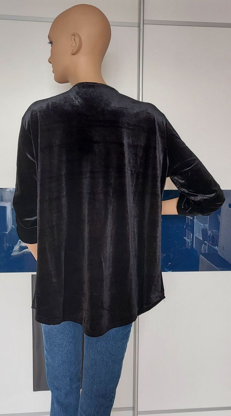 Maglioni & Felpe: Neues Langarmshirt aus Samt Gr. XL – Nuovo e nell'imballaggio originale da Basel venduto da Allerlei-Basel 3