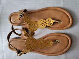 S Oliver Sandalen Gr 40 sommerlich luftig ☀️
