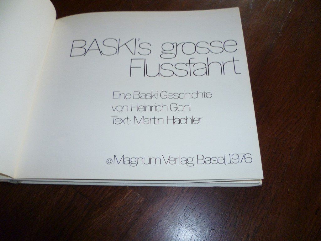 Livres: Baskis grosse Flussfahrt – D'occasion à Zürich par Buecherwurm33 1