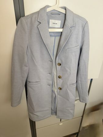 OPUS Long Blazer / Mantel , hellblau, Gr. 34