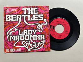 BEATLES tolle Lady Modonna Single Frankreich Pressung Kult