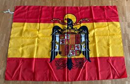 Spanische Fahne mit Adler - Wappen
