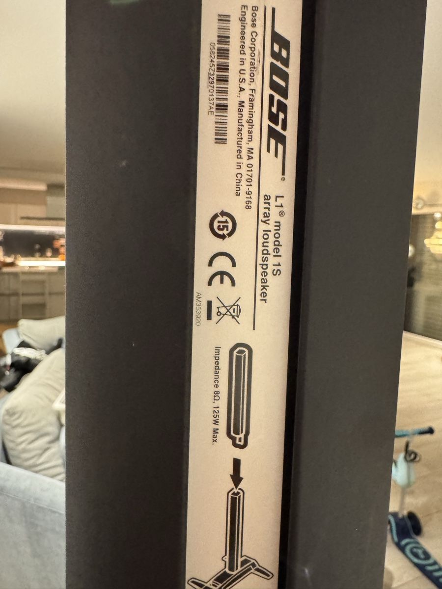 Bose Casse acustiche: Bose L1 PA mit B1 und B2 Bass Modul – Usato da Riedholz venduto da swissdrummusic 3