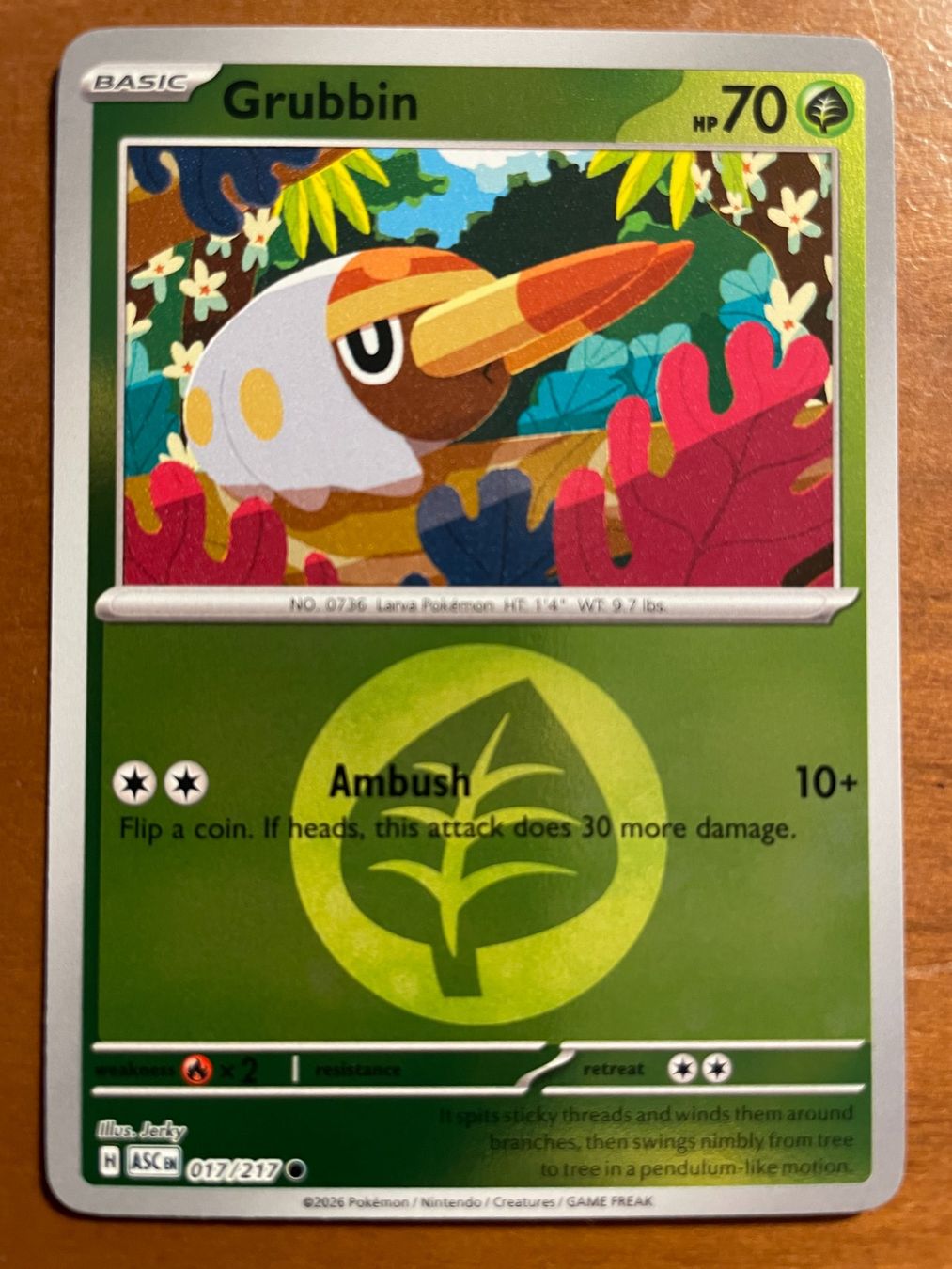 Pokémon Cartes à collectionner: Pokemon Grubbin Reverse (Versand gratis) – Neuf (Voir description) à Chur par Angerson