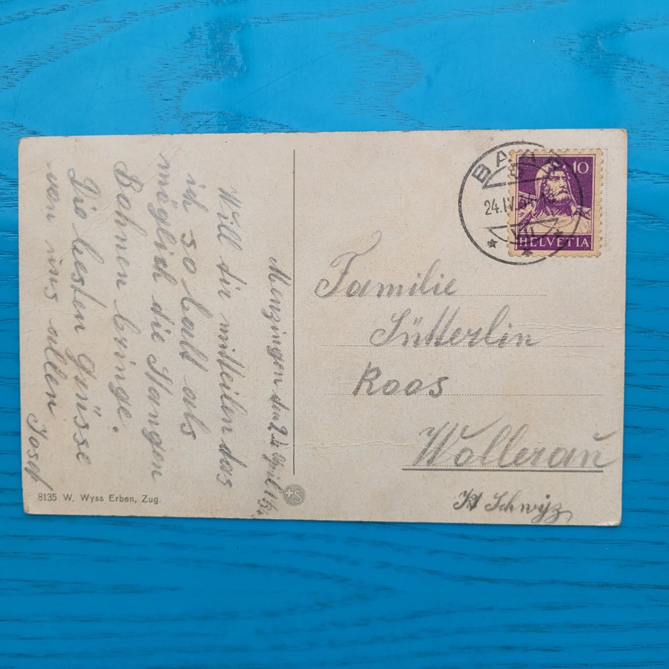Cartes postales: Zug 1934 – D'occasion à SCHÜBELBACH par CoKaHa 1