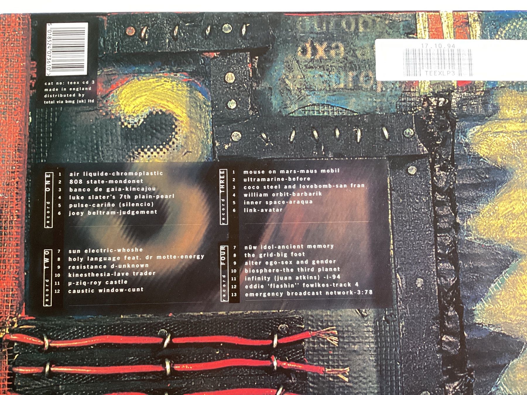 Dischi in vinile: Trance Europe Express 4 LP – Usato da Gutenswil venduto da Hamzian 1