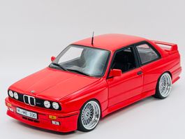1:18 BMW M3 E30 Minichamps BBS Tuning