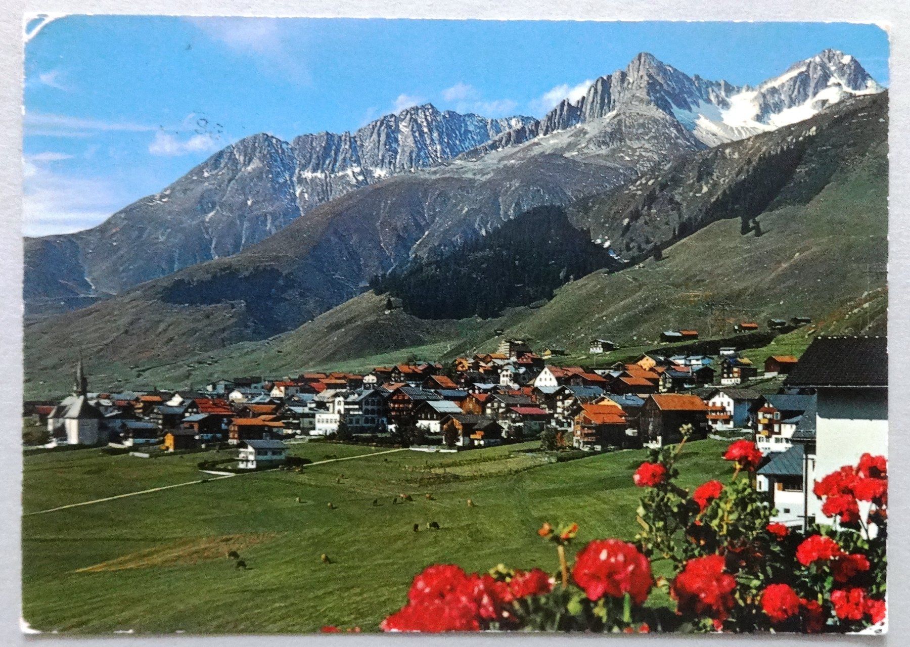 Cartoline postali: Sedrun im Tavetsch GR – Difettoso da Fétigny venduto da Billy2miny