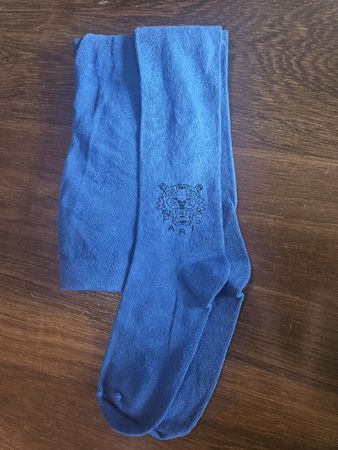 Kenzo Strumpfhose Gr. 14/16 Blau  Mädchen. Neu