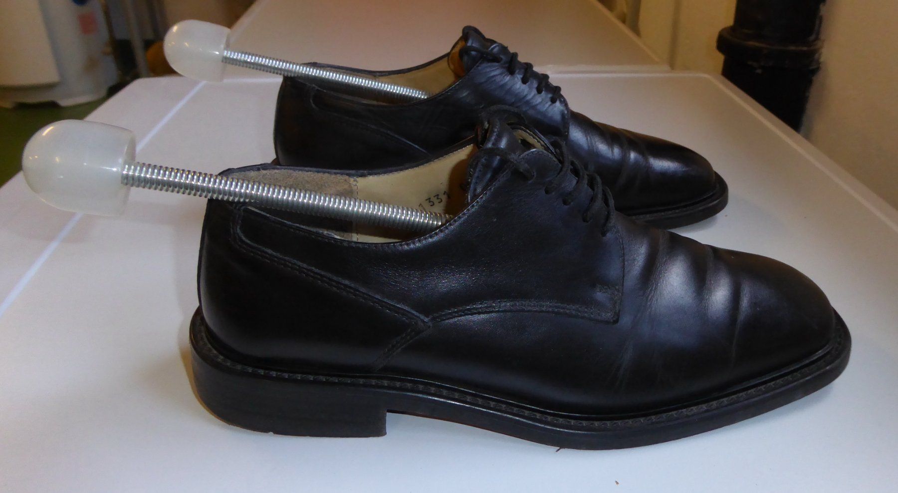 Scarpe da uomo: Lederschuhe Borell Grösse 41 schwarz – Usato da Spreitenbach venduto da Turbo_1105