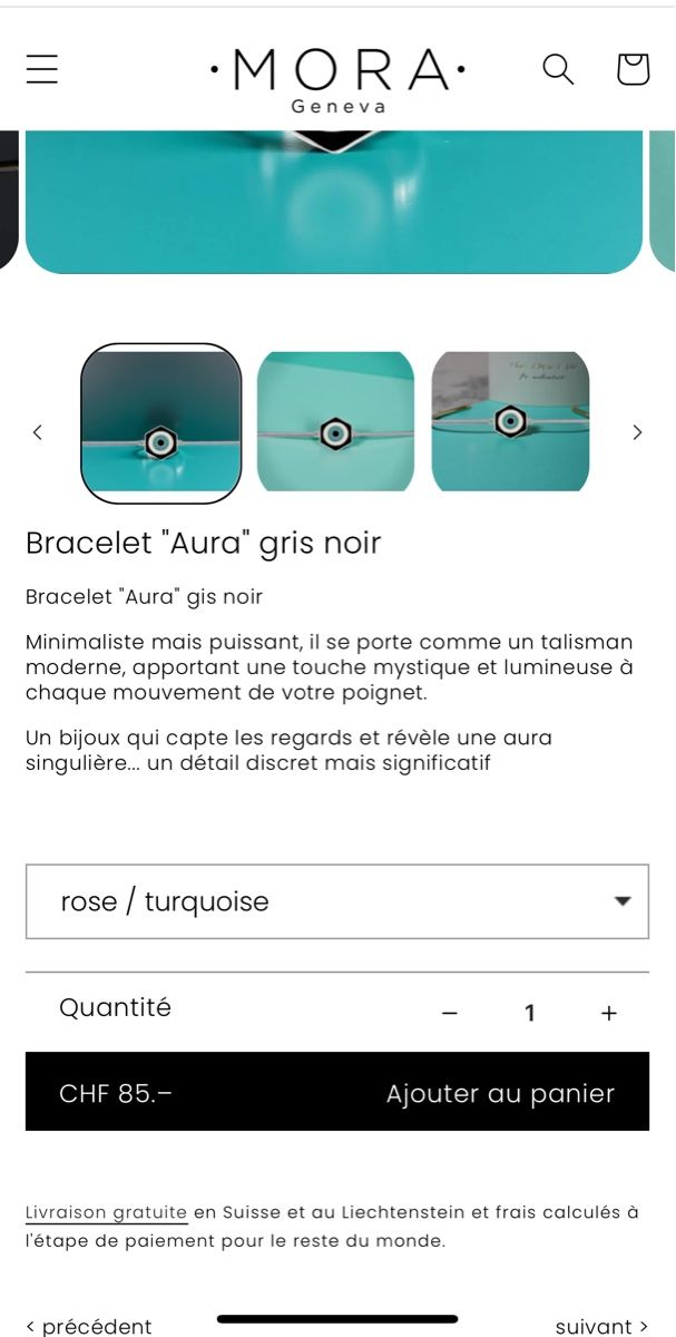 Bracciali & Braccialetti: MORA Geneva original bracelet – Nuovo e nell'imballaggio originale da Pully venduto da vik_2mrb 1