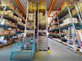 Ständerrahmen für Palettenregal - Höhe ca. 6,5 m