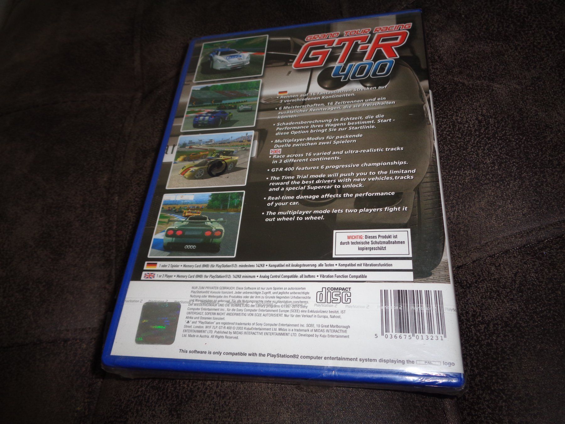 Spiele: GT-R 400 PS2 NEUWARE – Neu und originalverpackt aus Olten von Disc-Ausverkauf 1