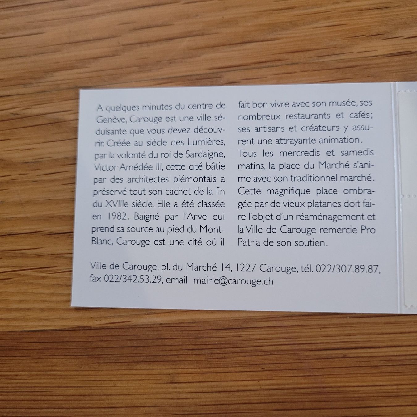 Alle Briefmarken: Markenheftchen Carnet De Timbre Pro Patria 2000 – Gebraucht aus Biel/Bienne von Destockweb 1