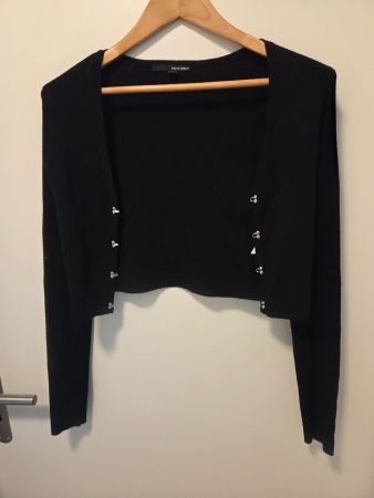 Tally Weijl Cropped Cardigan / Strickjacke (Gr. L) – Y2K Sty