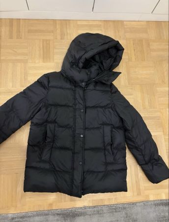 Marc O'Polo Daunenjacke schwarz mit Kapuze guter Zustand