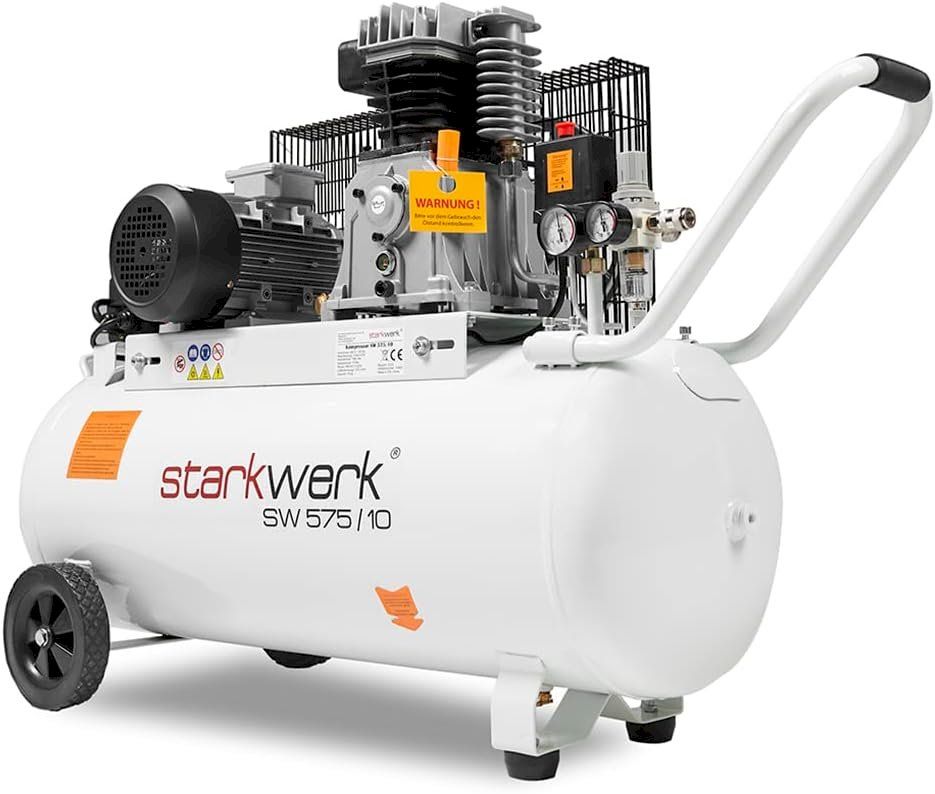 Compressori: Starkwerk SW 575/10 Druckluftkompressor – Nuovo e nell'imballaggio originale da Bottighofen venduto da zaap 1