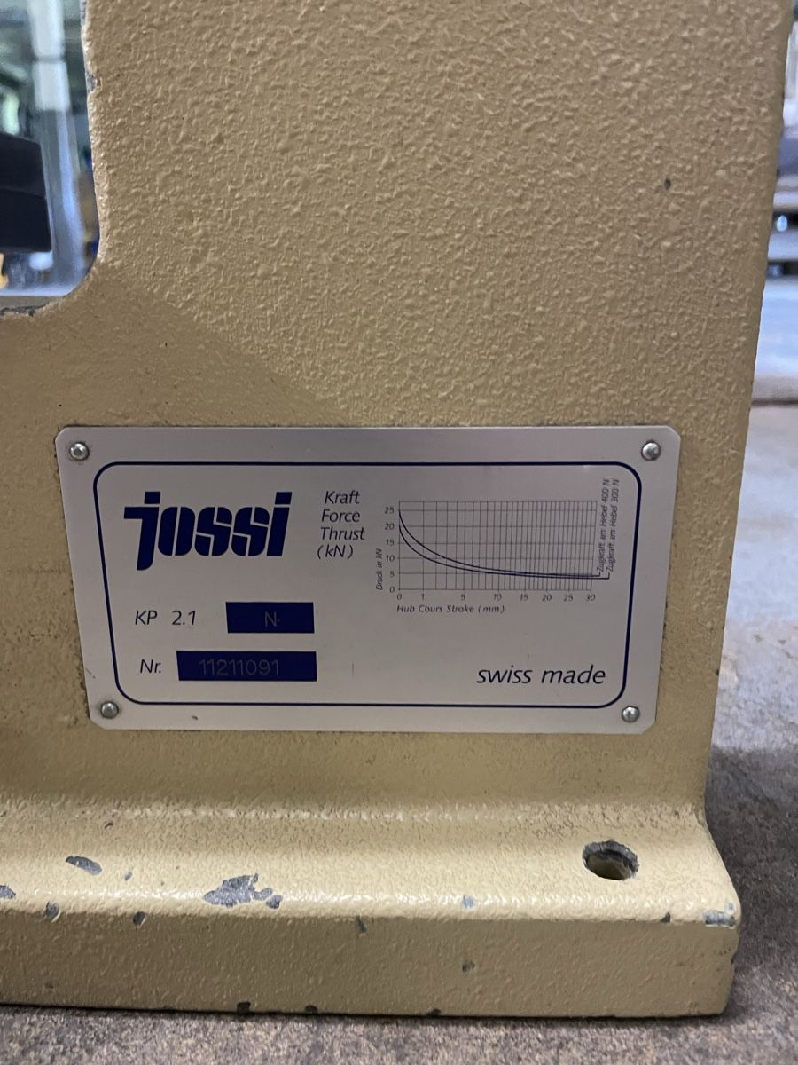Toutes les machines: Handpresse Jossi – D'occasion à Rämismühle par tob_62z6 1