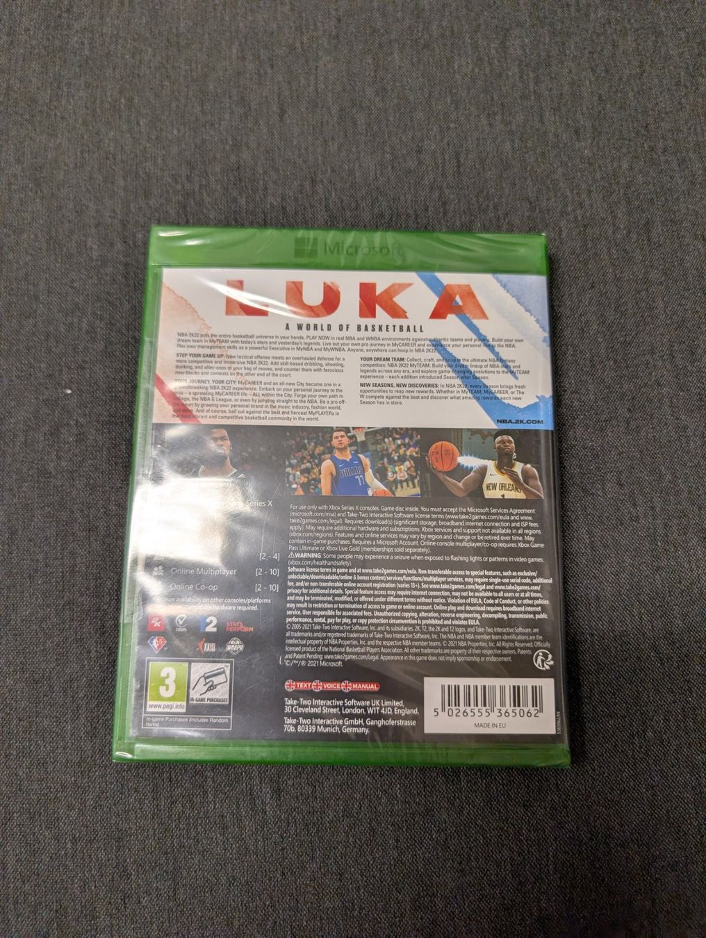 Giochi: NBA 2K22 Microsoft Xbox Series x / one – Usato da Giubiasco venduto da Ticinerd 1