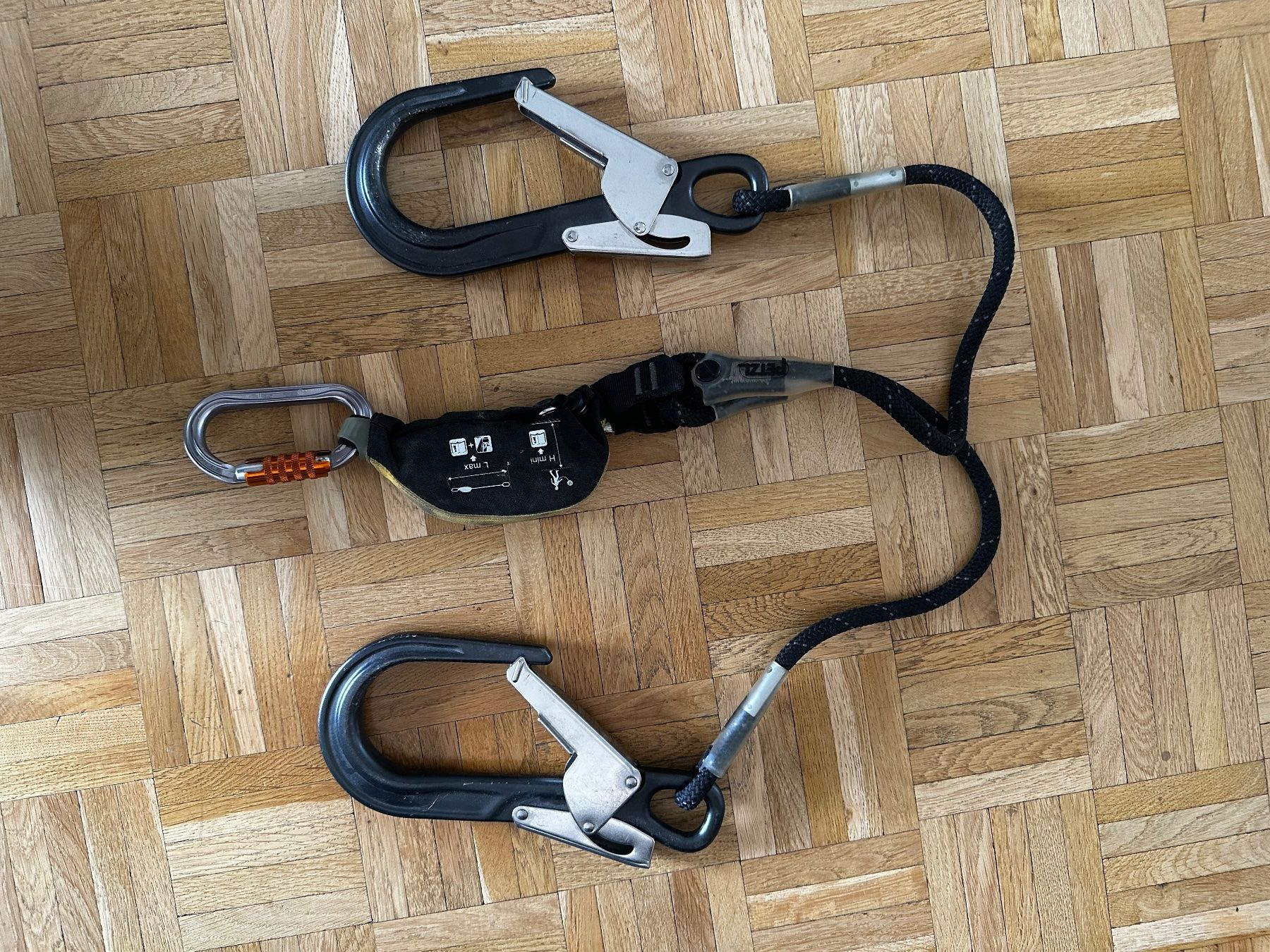 Kletterausrüstungen: Petzl ABSORBICA-Y mit 2 – Gebraucht aus Neuenhof von 97p_bss2 1