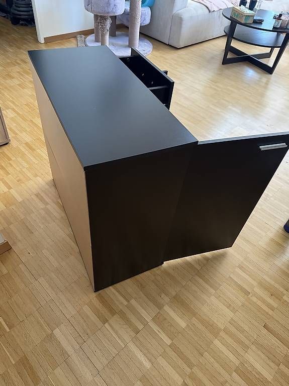Cassettiere: Kommode Schwarz Matt 80cm hoch – Usato da Birmensdorf ZH venduto da KSw27 2