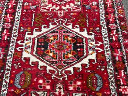 Vintage Karadja Läufer – Handgeknüpft – 400 × 92 cm