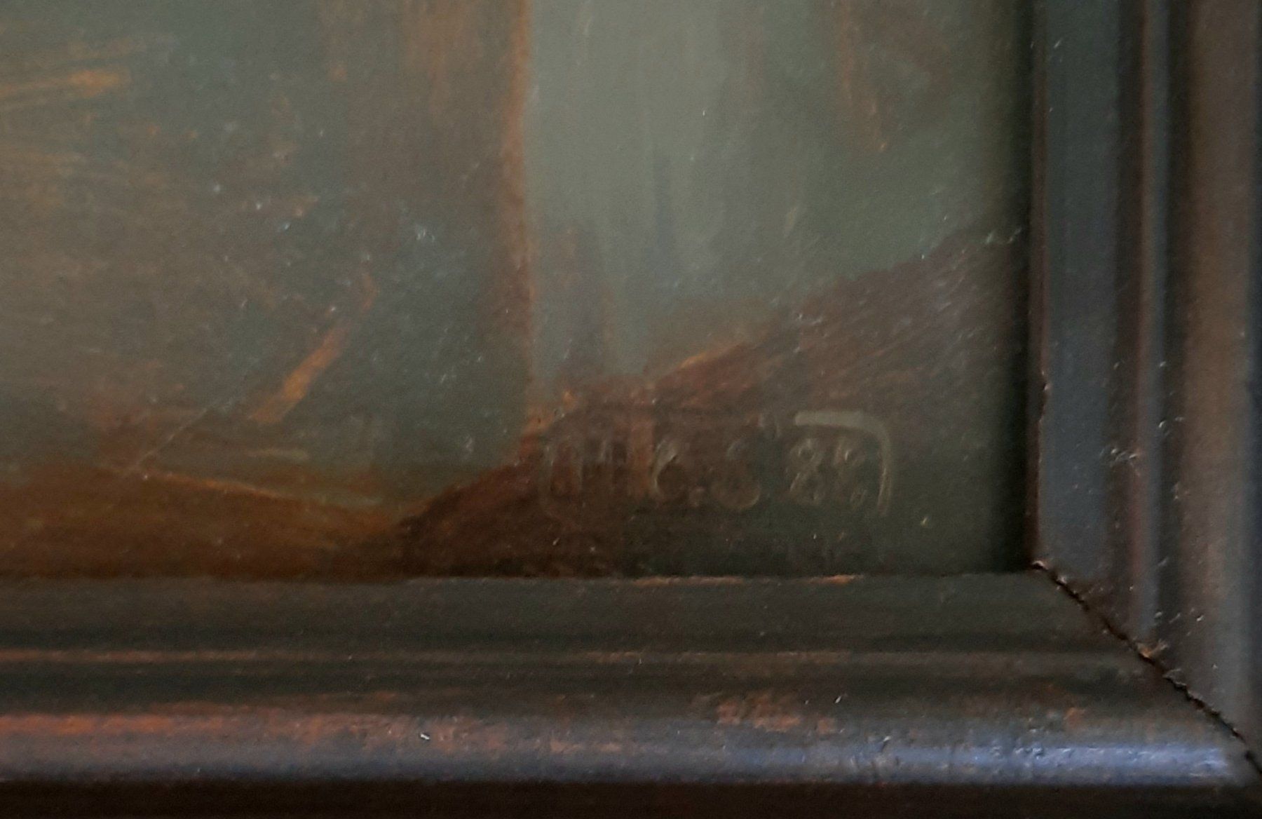 Gemälde: Aelteres Stilleben Gemälde monogrammiert – Gebraucht aus Arbon von torso444 1