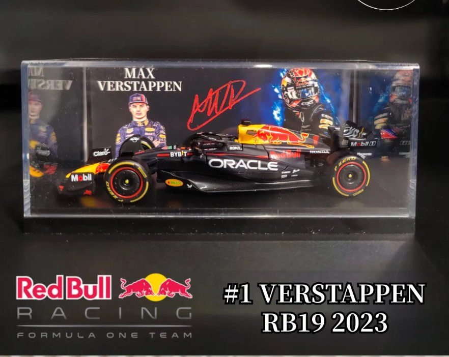Red Bull Oracle RB19 2023 Max Verstappen Signature Edition (Neu und ...