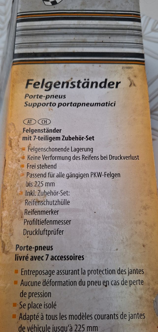 Felgen: Felgenständer – Gebraucht aus Vilters von Fleiflomi 4