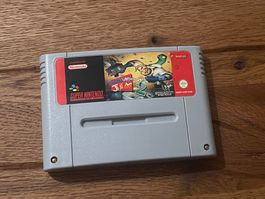 ⭐️ Super Nintendo Spiel Earthworm Jim 2 EUR