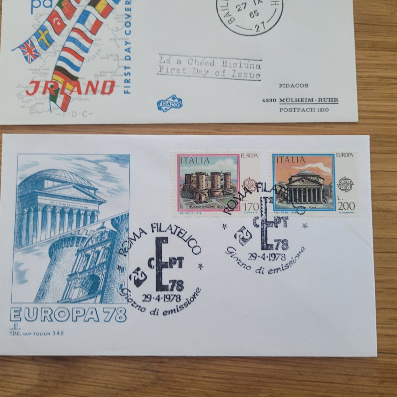 Tutti i francobolli: Lot FDC Europa – Usato da Biel/Bienne venduto da Destockweb 3