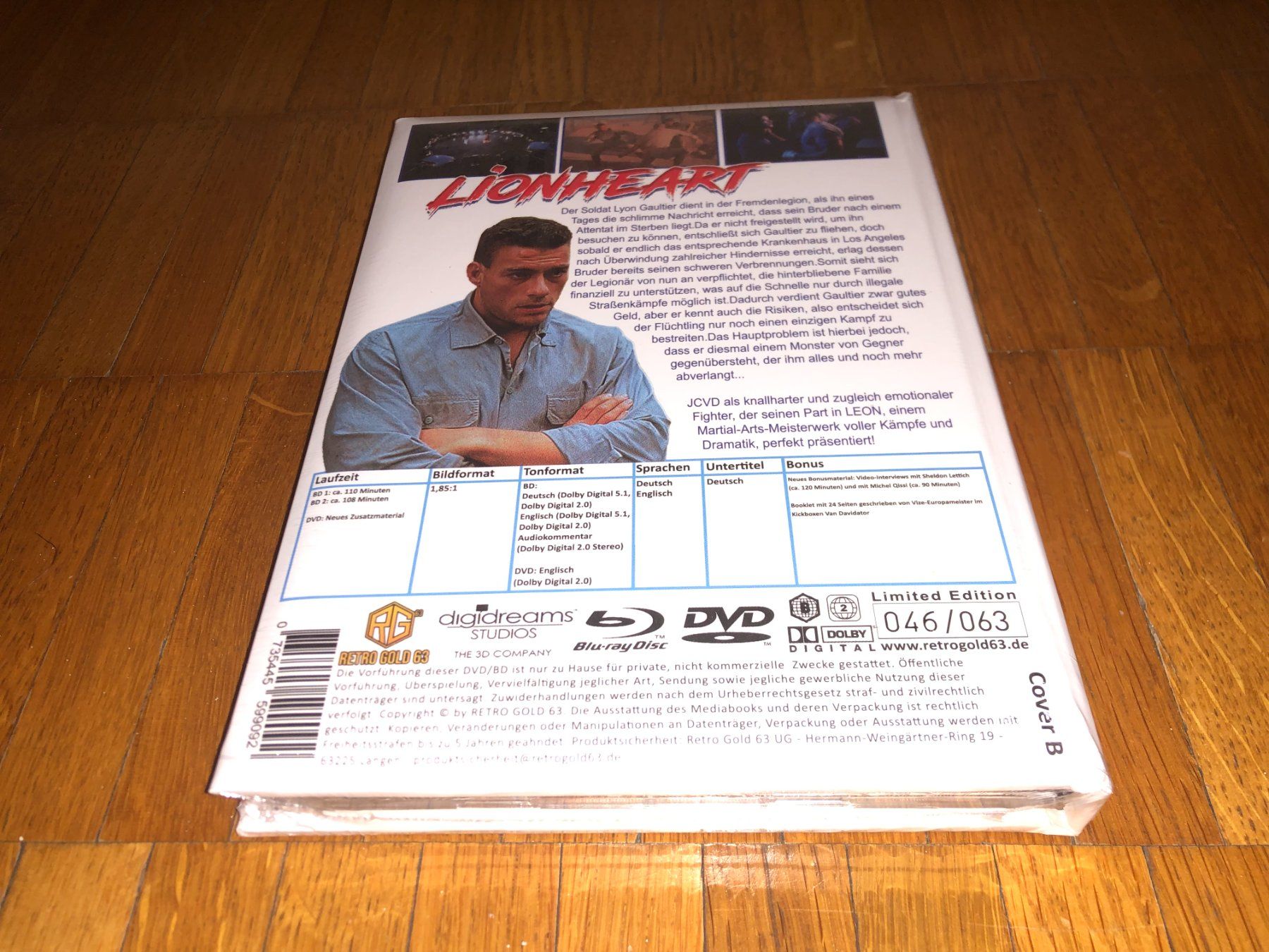 Alle DVDs: Leon - MEDIABOOK - WATTIERT - B - UNCUT – Neu und originalverpackt aus Basel von havsok 1