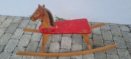 Wisa Gloria Schaukelpferd Vintage