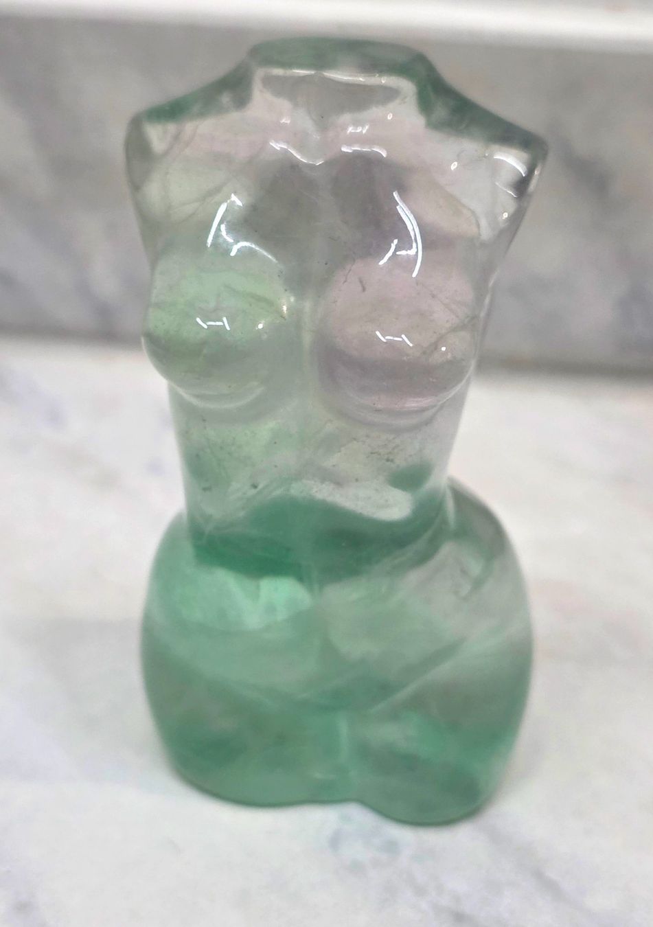 Minerali & Pietre curative: Fluorit Lady 247g – Nuovo e nell'imballaggio originale da Matzingen venduto da Shay_Crystalz 1