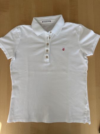 Marc O‘Polo Poloshirt Grösse S weiss